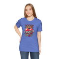 Canasta Queen Crown and Heart - Graphic Unisex Tee