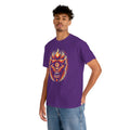 Flaming Fire Cyclops - Graphic Unisex Heavy Cotton Tee