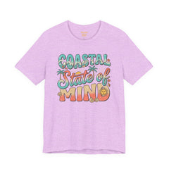 Coastal State of Mind Tee — Retro Beach Graphic T-Shirt