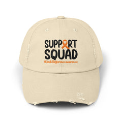 Amputee Support Squad cap, Limb Difference Awareness, retro distressed unisex hat, gift for him, gift for her, recovery encouragement gift