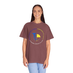 Blue French Horn & Yellow Umbrella T-Shirt — HIMYM Fan Tee