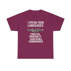 Funny United States Submarine Multilingual T-Shirt