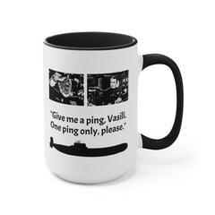 Mug - Hunt For Red October Fan, Sean Connery, Submarine Movie Gift