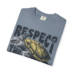 Respect the Locals T-Shirt — Sea Turtle Conservation Graphic Tee