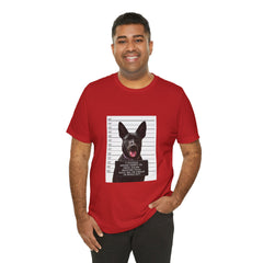 K9 Mugshot Personalized with your Dog T-Shirt