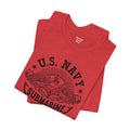 US Navy Submariner Veteran RED Friday, Unisex Jersey Short Sleeve Tee