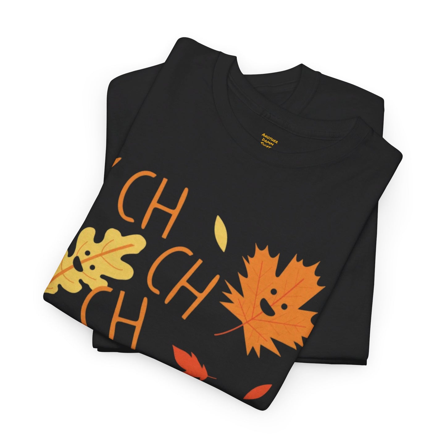 Changes Fall Leaves Graphic - Unisex Heavy Cotton Tee