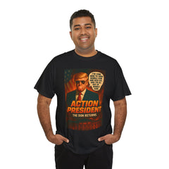 Action President Tee - Political Statement T-Shirt