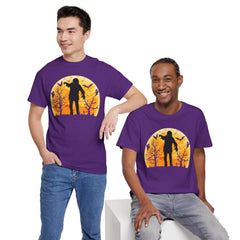 Full Moon Zombie! Graphic Unisex Heavy Cotton Tee