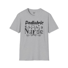 Pediatric Nurse - Unisex Softstyle T-Shirt | Nurse Awareness,Medical Wear,Gift For Him,Scrubs Lover, RN, Hospital Staff Gift,Gift For Her,RN