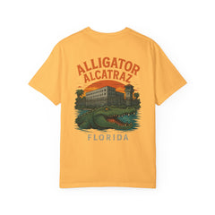 Alligator Alcatraz T-Shirt, Vintage Style Tee, Florida Souvenir Shirt, Unisex Graphic Top, Comfortable Casual Wear