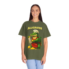 Alligrater Chef Funny Gator Grating Cheese T-Shirt