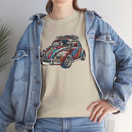 Graffiti Mania VW Beetle Graphic - Unisex Heavy Cotton Tee