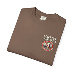 Wyoming Funny Roadtrip T-Shirt — "Three Things You Don’t Do in Wyoming" Adventure Tee