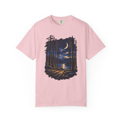 Moonlit Forest T-Shirt – Nature Lover Camping Shirt