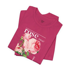 Rose Definition Unisex Tee - Symbol Of Romance, Love, Beauty And Courage