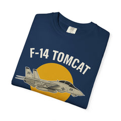 F-14 Tomcat T-Shirt — "Because 2nd Place Is For MiGs" Military Pilot Tee