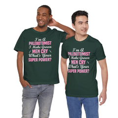 Phlebotomist Humor Tee, Funny Medical Shirt, Nurse Gift, Blood Tech Wear, Cute Phlebotomy Humor, Healthcare Apparel