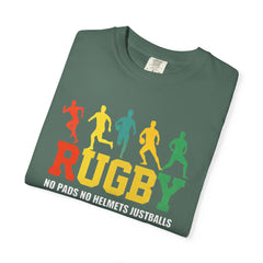 Rugby Players Rainbow Graphic T-Shirt