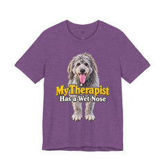 My Therapist Has A Wet Nose Personalized with your dog(s) image T-Shirt