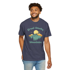Great Smoky National Park National Park Graphic, Comfort Colors Soft Relaxed Fit Unisex Garment-Dyed T-shirt