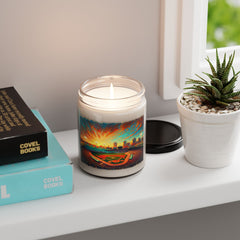 3 of 4 Boston Red Sox Fenway Park Scented 9 oz Candle, Baseball Stadium, Unique Sports Gift, Baseball Candle, Gift for him, Christmas gift