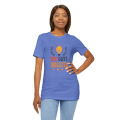 100 Days of School Brighter Teacher Appreciation T-Shirt