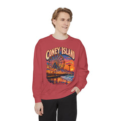 Brooklyn's Coney Island Sunset Sweatshirt - Comfort Colors Soft