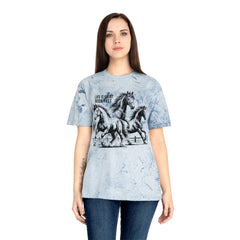 Life Is Short Ride Fast  - Horse Graphic Unisex Color Blast T-Shirt