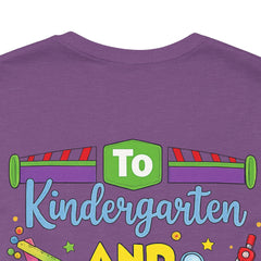 Personalized Name Kindergarten Teacher T-Shirt —  Kindergarten and Beyond Graphic Tee