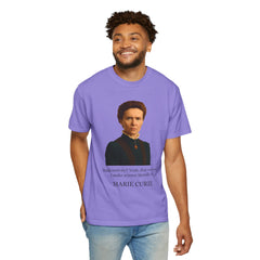 Marie Curie Portrait T‑Shirt — "I Make Science Literally Lit" Science Tee