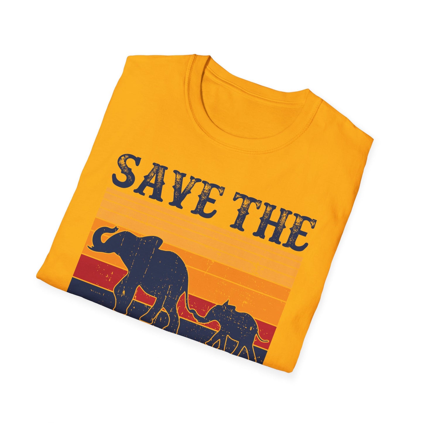 Save the Elephants Unisex Softstyle T-Shirt