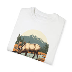 Grand Teton National Park Graphic, Comfort Colors Soft Relaxed Fit Unisex Garment-Dyed T-shirt
