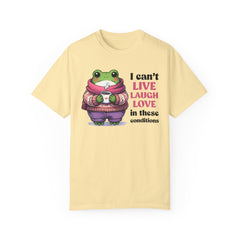Vintage Style Funny Frog Tshirt  - Stylish Unisex T Shirt