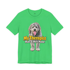 My Therapist Has A Wet Nose Personalized with your dog(s) image T-Shirt
