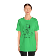 Pope Francis Tribute Tee - Faith, Service, Humility, 1936-2025
