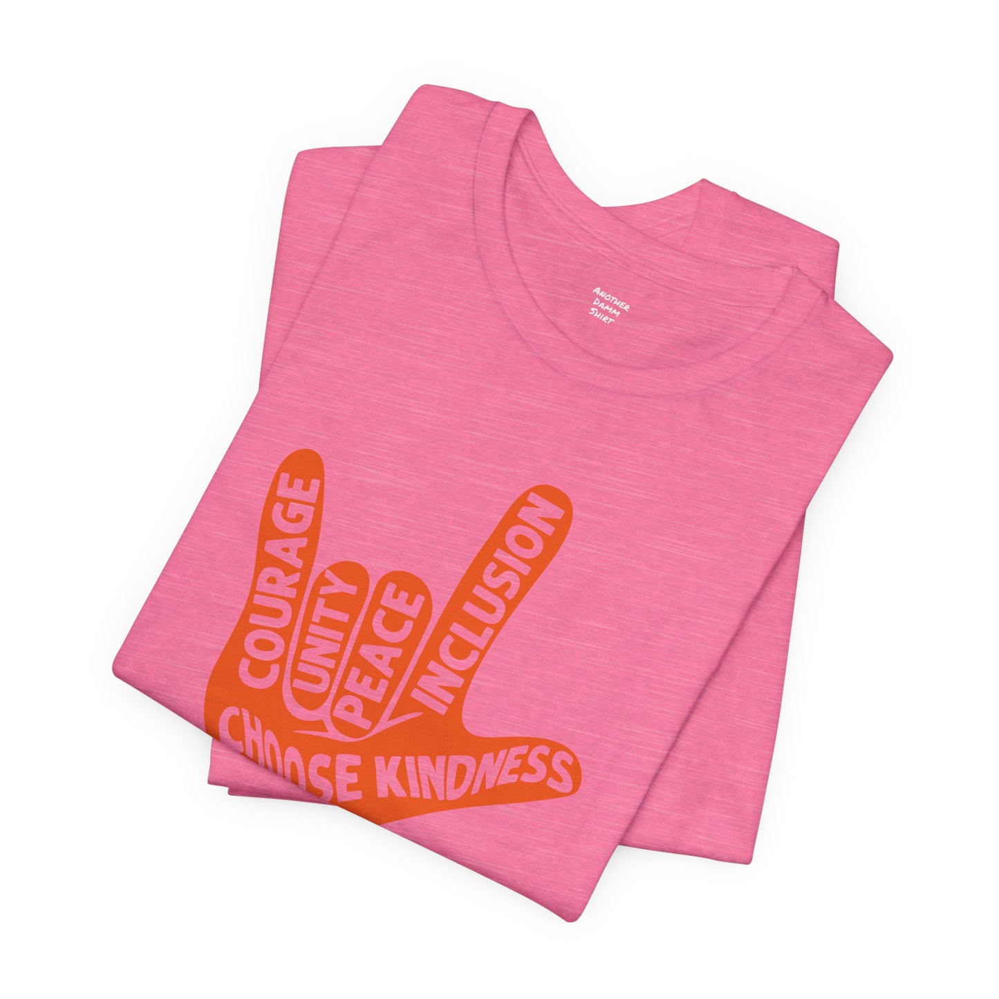 Anti Bullying, Choose Kindness  - Graphic Unisex Jersey Short Sleeve Tee