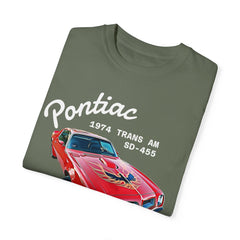 Retro Pontiac 1974 Trans Am SD-455 Unisex Comfort Colors Garment Dyed T-Shirt