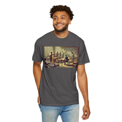 XTC Influenced Making Plans For Nigel Mural Graphic - Unisex Comfort Colors Shirt