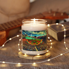 4 of 4 Boston Red Sox Fenway Park Scented 9 oz Candle, Baseball Stadium, Unique Sports Gift, Baseball Candle, Gift for him, Christmas gift