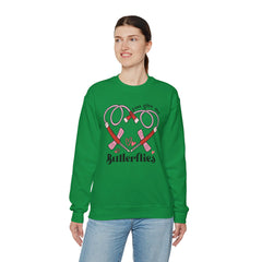 You Give Me Butterflies - Unisex Heavy Blend™ Crewneck Sweatshirt
