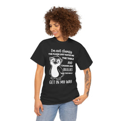 Clumsy Funny Penguin Graphic Tee | Unisex Heavy Cotton Tee | Great Gift for Animal Lovers, Birthdays, Casual Wear, Humorous Gifts, Everyday Style