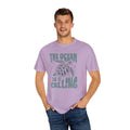 Sea Turtle, The Ocean Is Calling -  Graphic Unisex Garment-Dyed T-shirt