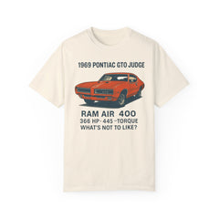 Retro Pontiac 1969 GTO Judge - Unisex Comfort Colors Garment Dyed T-Shirt