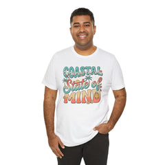 Coastal State of Mind Tee — Retro Beach Graphic T-Shirt