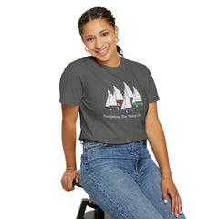 Hempstead Bay Sailing Club T-Shirt — Vintage Sailboat Race Day Tee