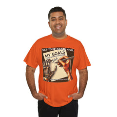 Amputee Motivational Goals  - Unisex Heavy Cotton Tee