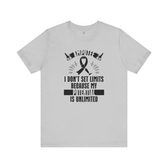 Motivational Amputee Quote - Unisex T Shirt