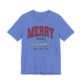 Big MERRY CHRISTMAS Submarine Brotherhood -Unisex Jersey Short Sleeve Tee