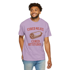 Cured Meats Graphic Tee - Funny Foodie Wear, Gift for Meat Lovers